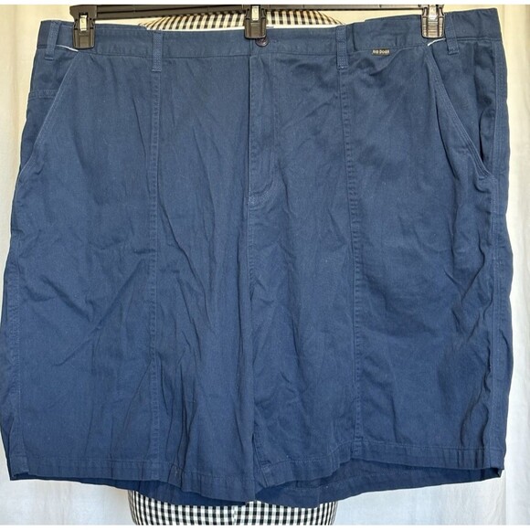 Big Dogs Vintage 90s Mens 3X Cotton Stretch Waist Shorts Navy - Picture 1 of 10